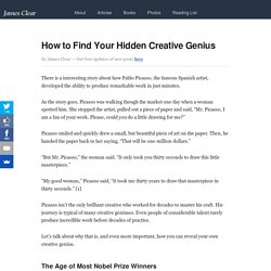 How to Find Your Hidden Creative Genius