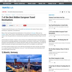 7 of the Best Hidden European Travel Destinations