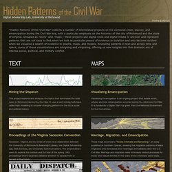 Hidden Patterns of the Civil War