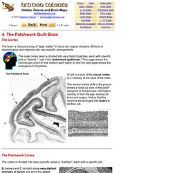 Brain 04 Patchwork Quilt