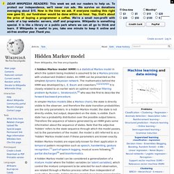 Hidden Markov model