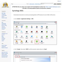 Wiki - Synology NAS