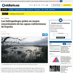 Los hidrogeólogos piden un mayor conocimiento de las aguas subterráneas de España
