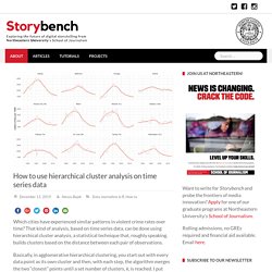 How to use hierarchical cluster analysis on time series data - Storybench