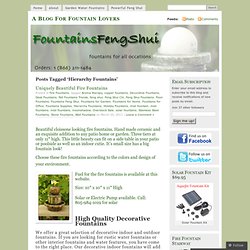 A Blog For Fountain Lovers