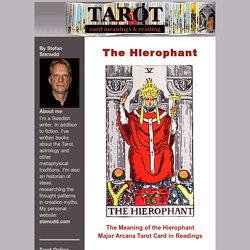 The Hierophant Tarot Card Meaning in Readings