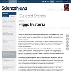 Blog: Higgs Hysteria