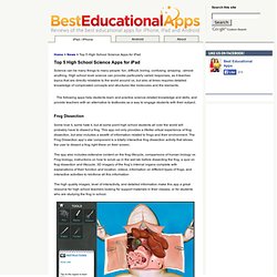 Top 5 High School Science Apps for iPad