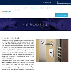 High Security Locks - DLS SYSTEMS
