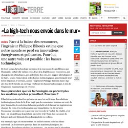 «La high-tech nous envoie dans le mur»