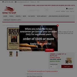 high west whiskey