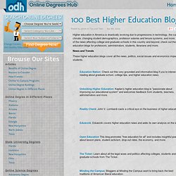 100 Best Higher Education Blogs