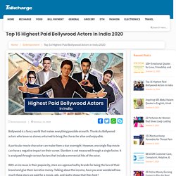 Highest Paid Bollywood Actors in India 2020: Updated List