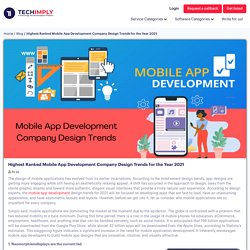 What Are The New Trend In Mobile App Development 2021?