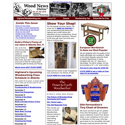 Highland Woodworking Wood News Online, No. 64, December 2010