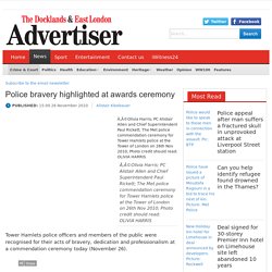 Police bravery highlighted at awards ceremony