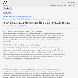 Jeffrey Sack Sarasota Highlights the Signs of Cardiovascular Disease