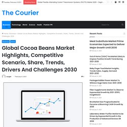 Global Cocoa Beans Market Highlights, Competitive Scenario, Share, Trends, Drivers And Challenges 2030 – The Courier