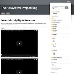 Some video highlights from 2011 « The Helioviewer Project Blog