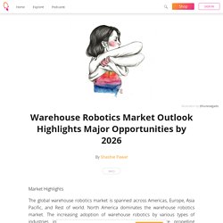 Warehouse Robotics Market Outlook Highlights Major Opportunities by 2026 - Shashie Pawar