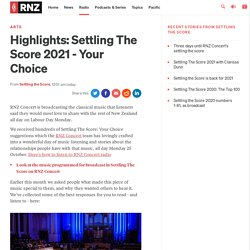Highlights: Settling The Score 2021 - Your Choice