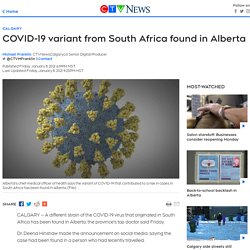 Highly infectious COVID-19 strain found in Alberta