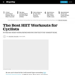 HIIT Workouts For Cyclists