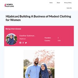 Building a strong American 'modest' clothing business