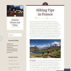 Hiking Tips in France