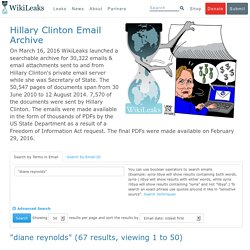 Hillary Clinton Email Archive