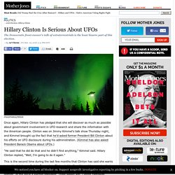 Hillary Clinton Is Serious About UFOs