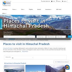 Best Places to Visit in Himachal Pradesh- Thomas Cook