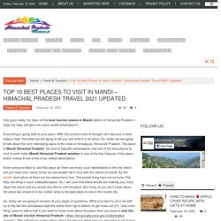 Himachal Pradesh Travel 2021 Updated