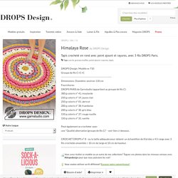 Himalaya Rose / DROPS 189-10 - Modèles crochet gratuits de DROPS Design