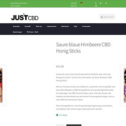 Saure blaue Himbeere CBD Honig Sticks