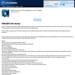 hinabn: HINaBN info dump