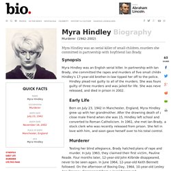 Myra Hindley Biography