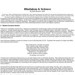 Hinduism & Science