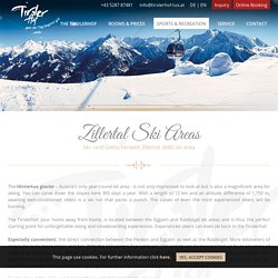 Tirolerhof Tux – Ski Areas of Zillertal Valley