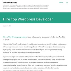 Hire Top Wordpress Developer