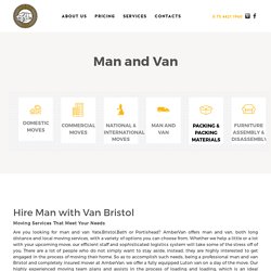 Hire Man with Van Bristol