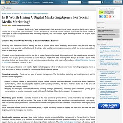 Do You Really Need A Digital Marketing Agency For Social Media Marketing?