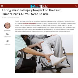 What All You Need to Ask Before Hiring A Personal Injury Lawyer?
