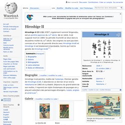 Hiroshige II