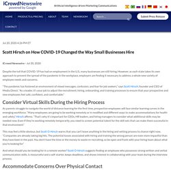 Scott Hirsch on How COVID-19 Changed the Way Small Businesses Hire
