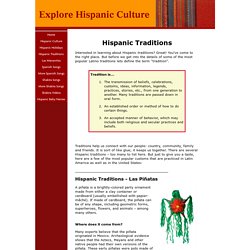 Hispanic Traditions
