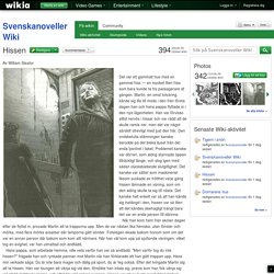 Hissen - Svenskanoveller Wiki
