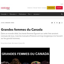 Histoire Canada - Histoire Canada