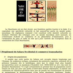 Histoire de la Mauritanie