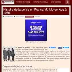 Histoire de la police en France